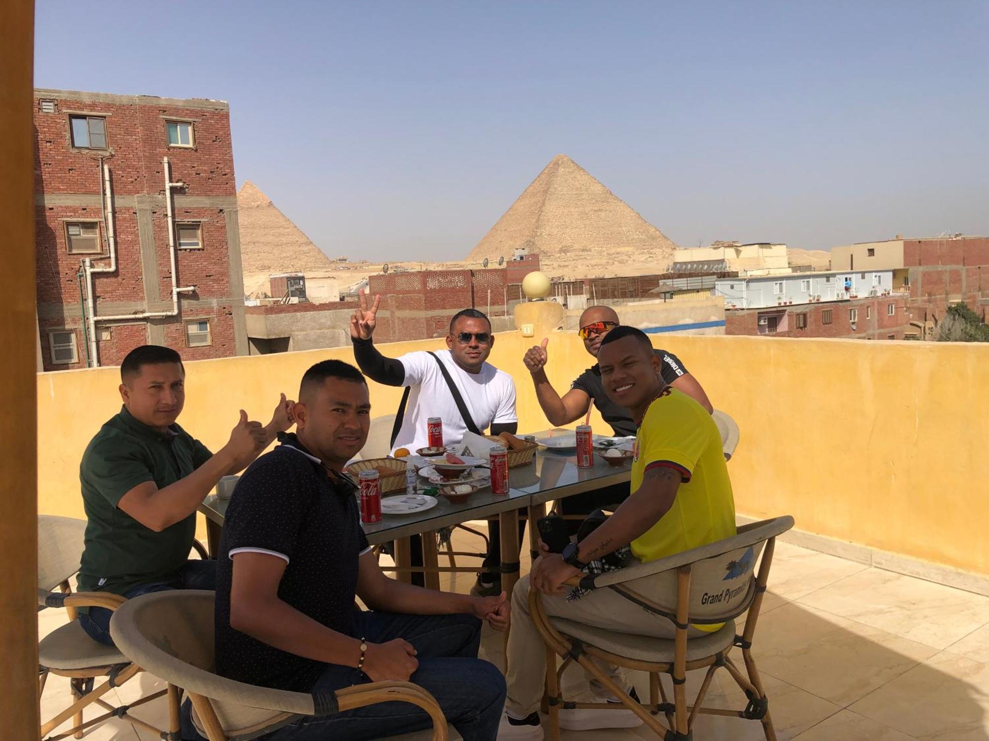 Grand Pyramid View Hotel Kafret el-Gabal المظهر الخارجي الصورة