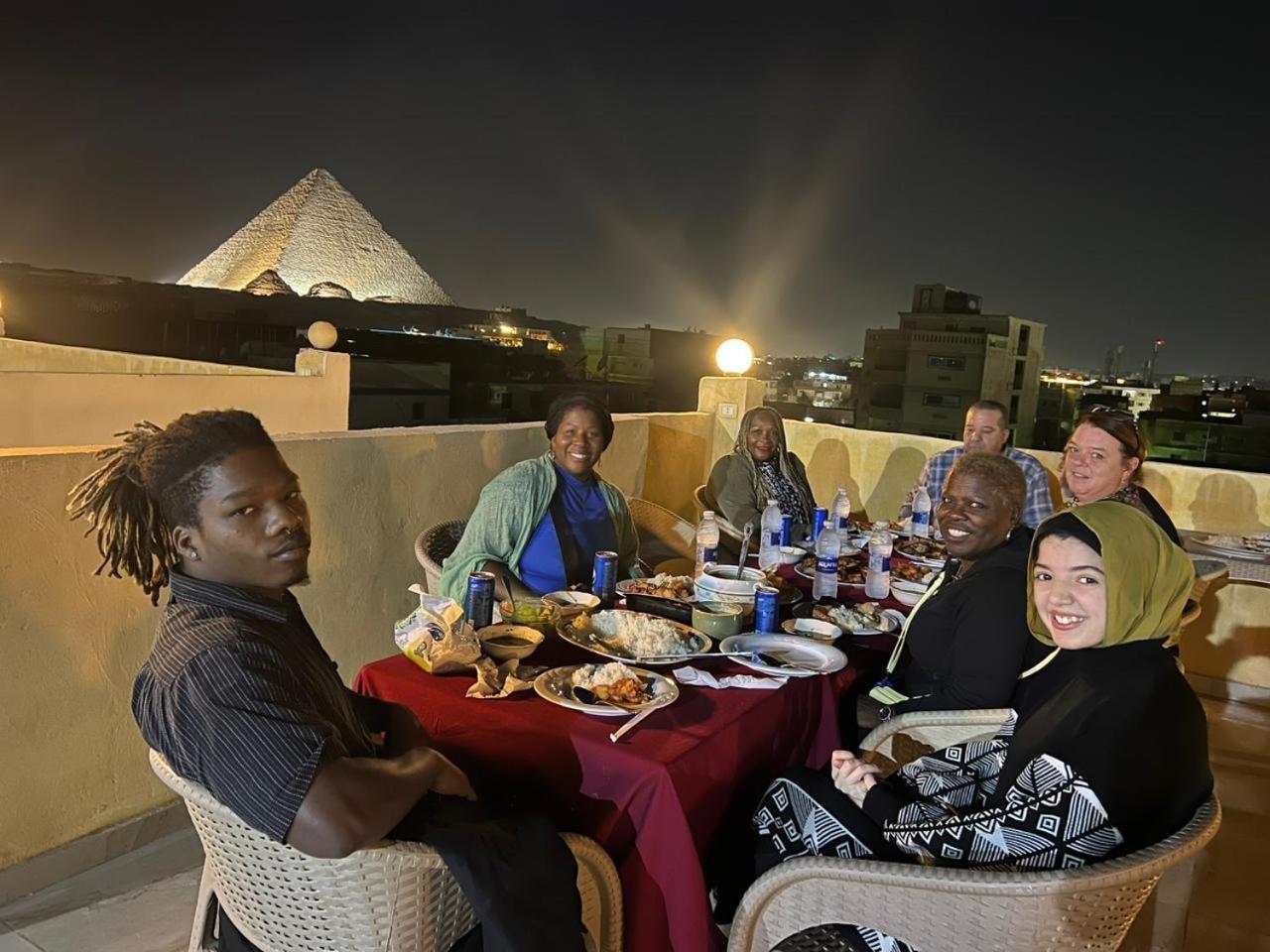 Grand Pyramid View Hotel Kafret el-Gabal المظهر الخارجي الصورة