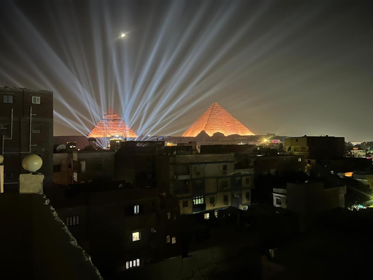 Grand Pyramid View Hotel Kafret el-Gabal المظهر الخارجي الصورة