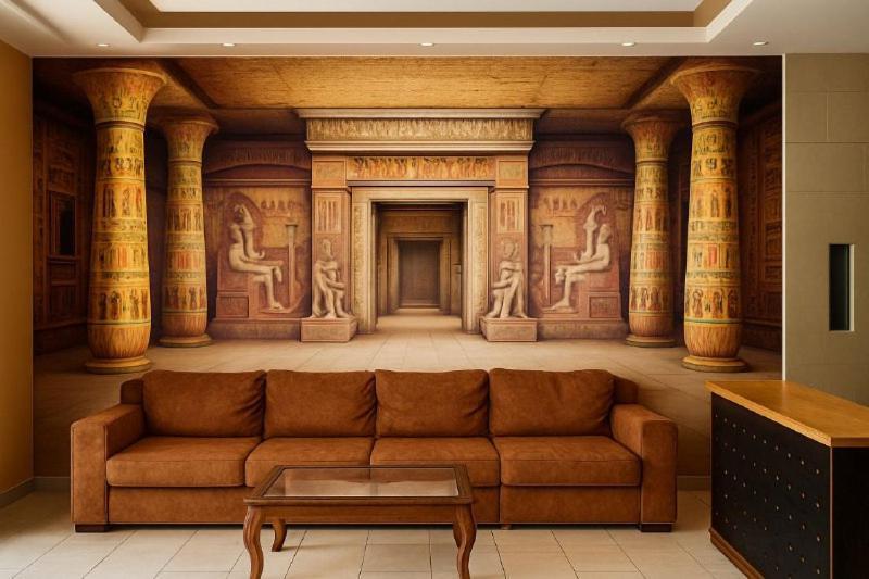 Grand Pyramid View Hotel Kafret el-Gabal المظهر الخارجي الصورة